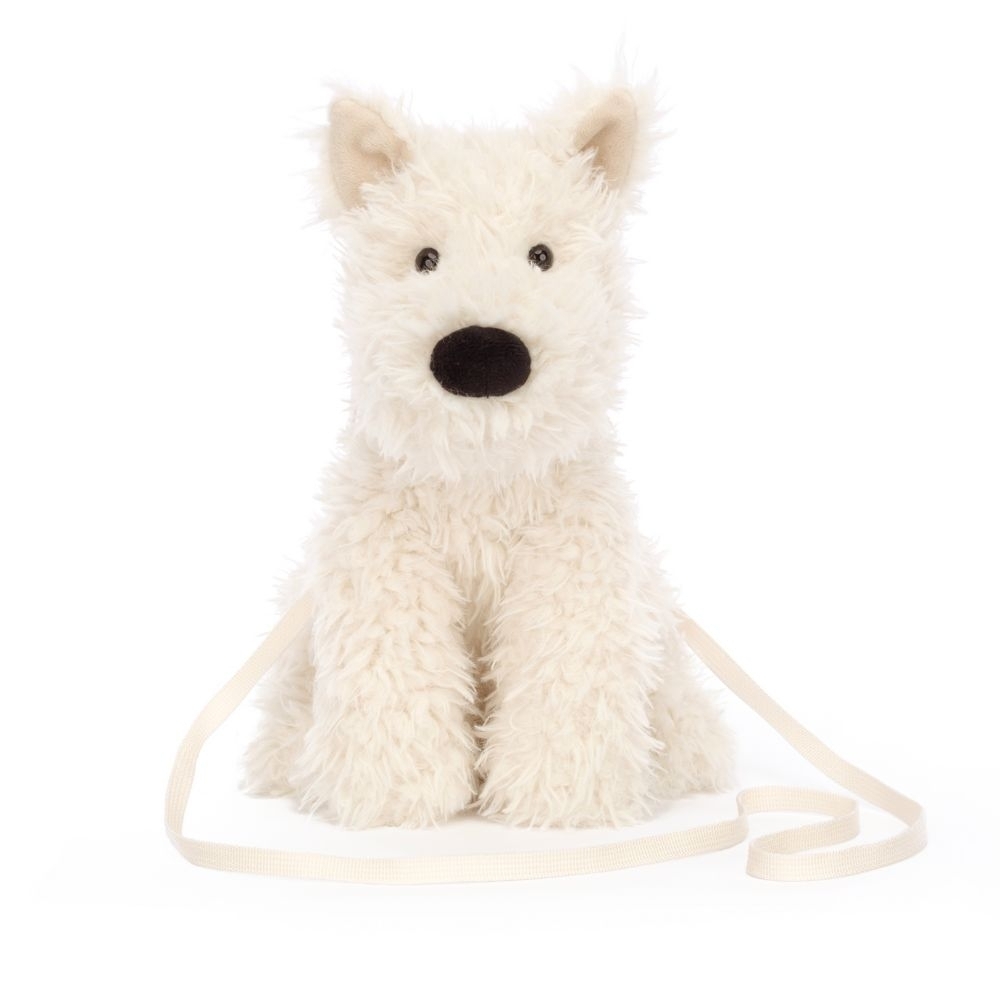 *NWT* JELLYCAT Munroe Scottie Dog Plush Bag